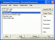 Amiasoft Password screenshot